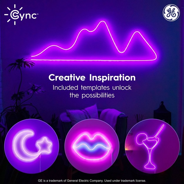 Ge Cync Dynamic Effect 16ft Decorative Neon Rope String