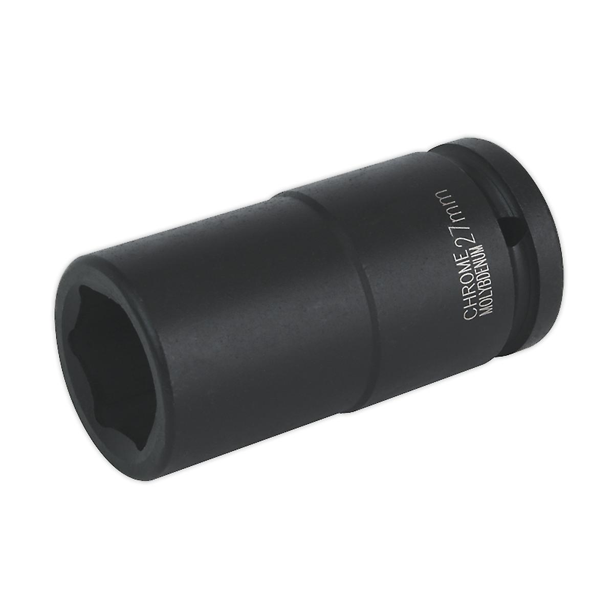 Sealey Is3427D Impact Socket 27Mm Deep 3/4Sq Drive