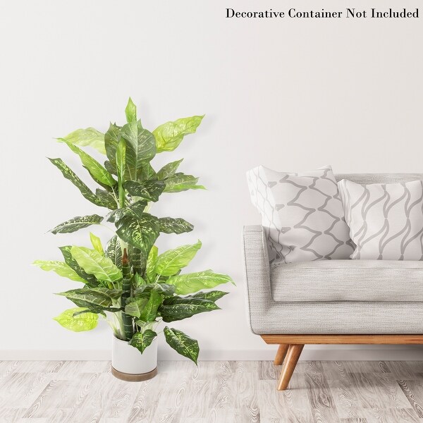 Artificial Dieffenbachia Floor Plant，40Inch