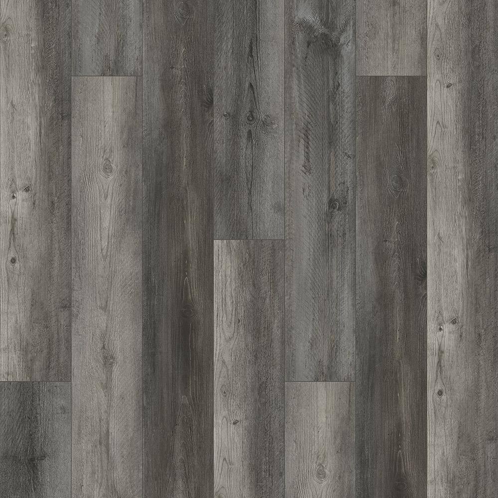 ACQUA FLOORS Urban Still Water 12 MIL x 7.2 in. W x 48 in. L Click Lock Waterproof Luxury Vinyl Plank Flooring (24 sqftcase) AF70004