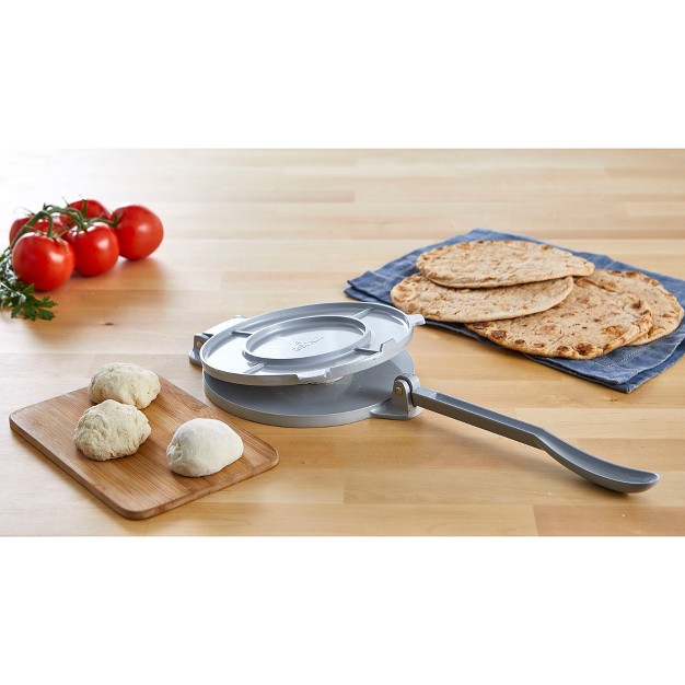 Cast Aluminum Tortilla Press Silver