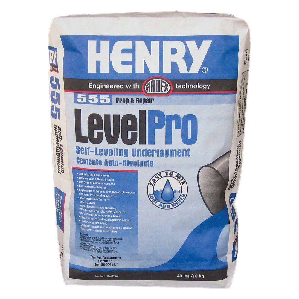 Henry 555 Level Pro 40 lb. Self-Leveling Underlayment 12165