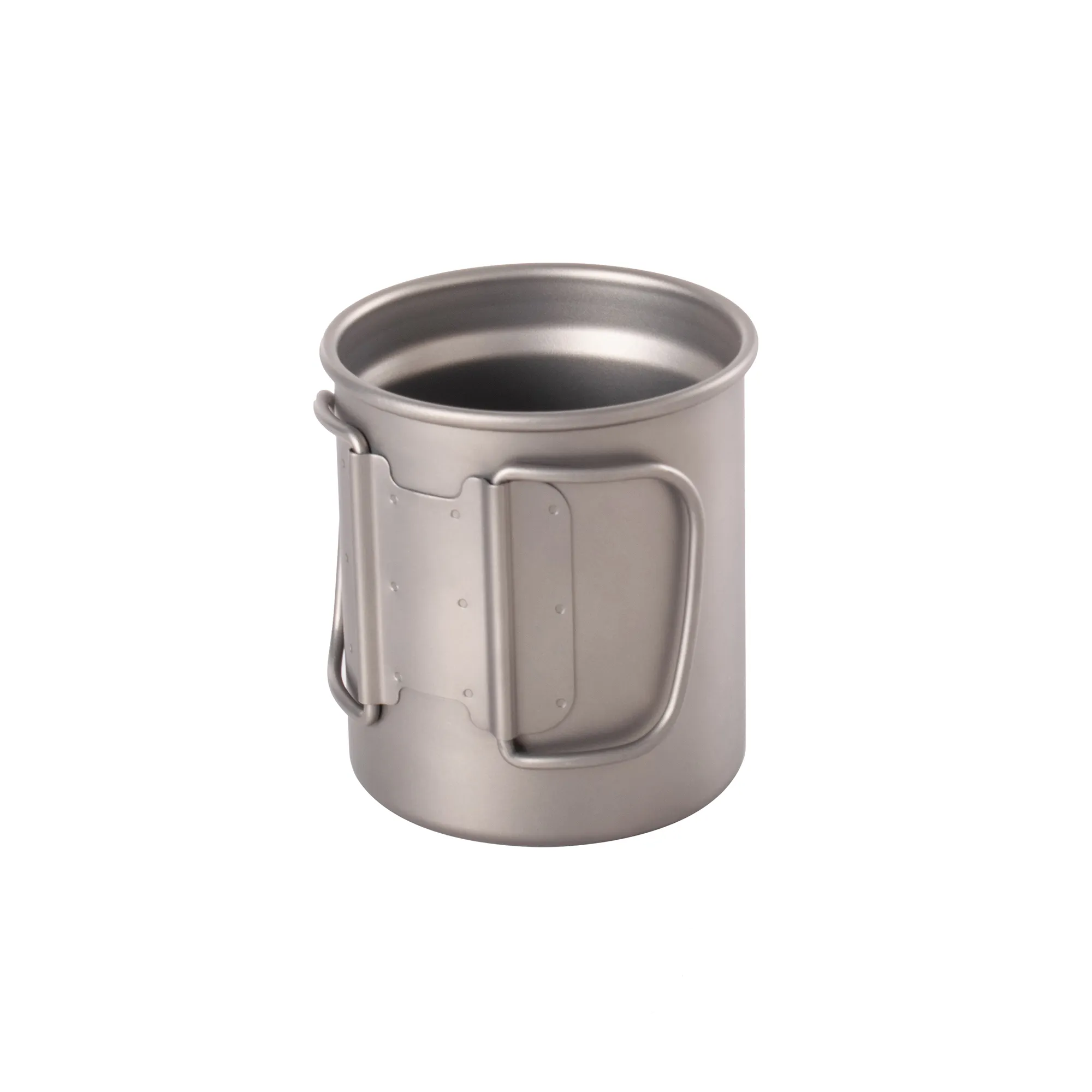 ultralight titanium double wall cup 375ml titanium camping mug drinkware