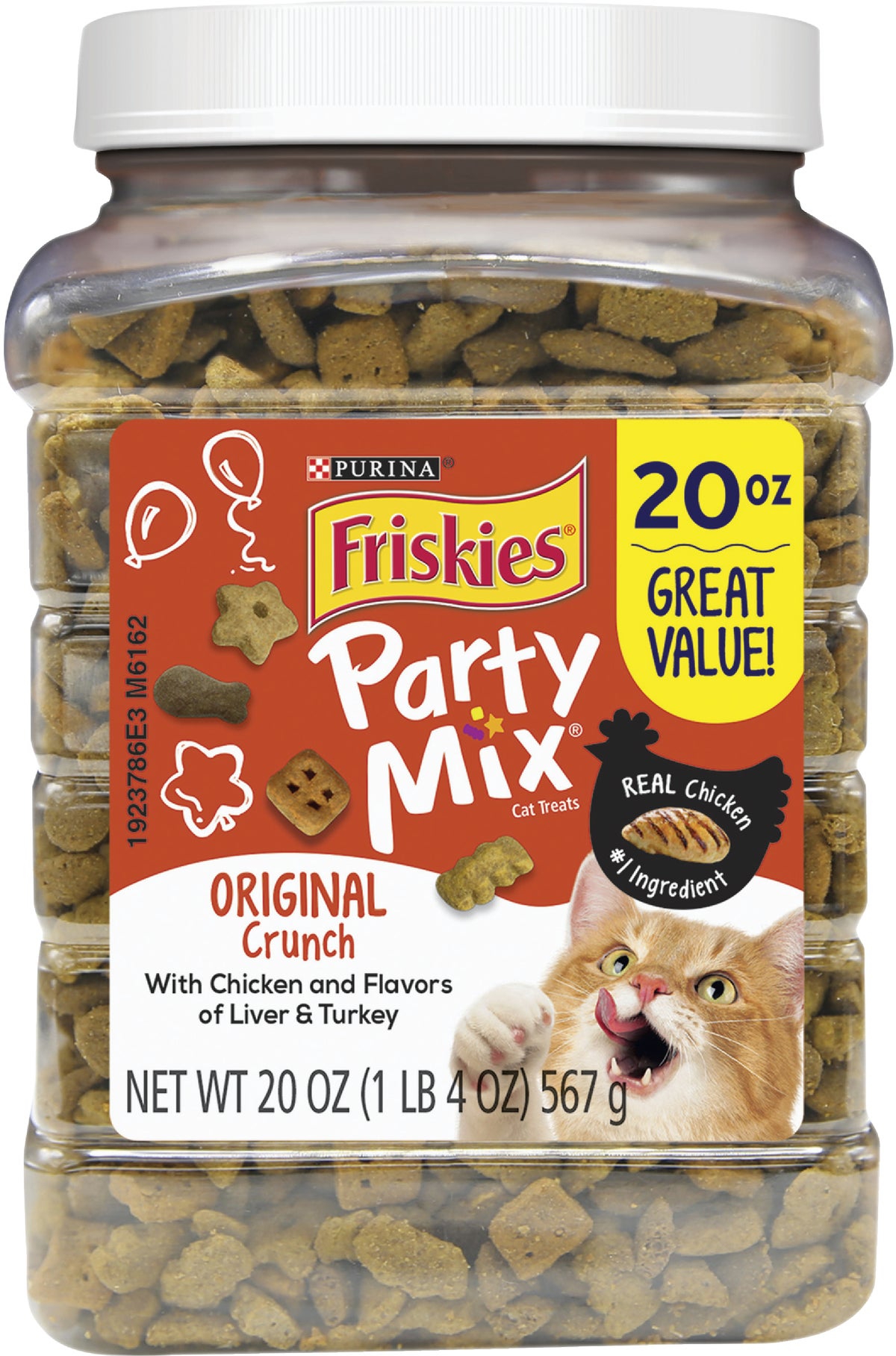 Purina Party Mix Crunch Cat Treat 20 Oz.