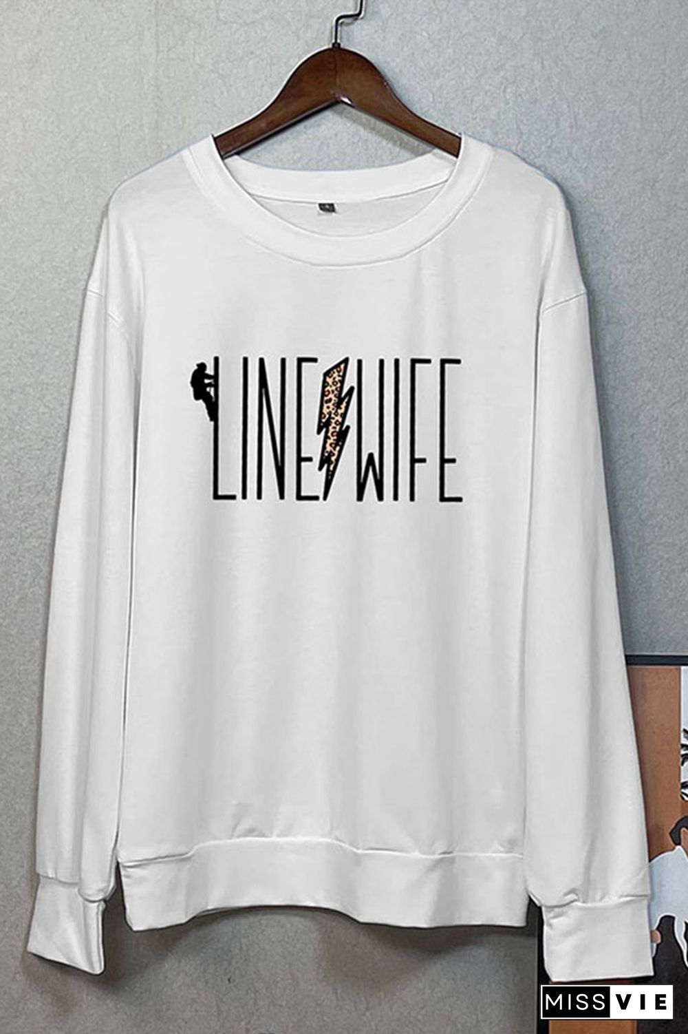 Line Wife Classic Crew Sweatshirt Wholesale