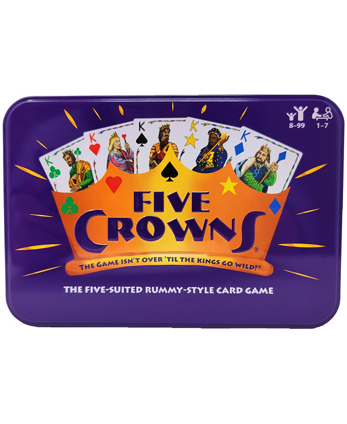 PLAYMONSTER Five Crowns - The Five-Suited Rummy-Style Card Game