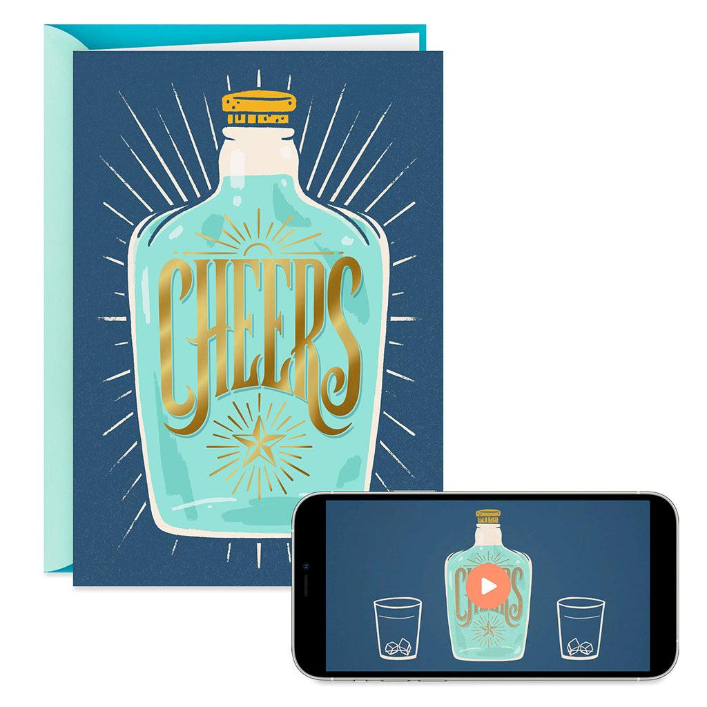 Hallmark  Cheers to You Video Greeting Birthday Card