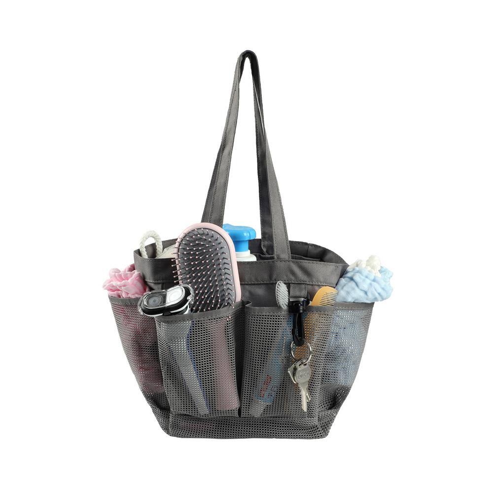 Utopia Alley Mesh Portable Shower Caddy Quick Dry Shower Tote Bag Bathroom Organizer Bag CC2GY