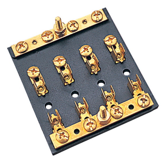 Sea Dog 420544 1 Bakelite Fuse/ Terminal Block   4...