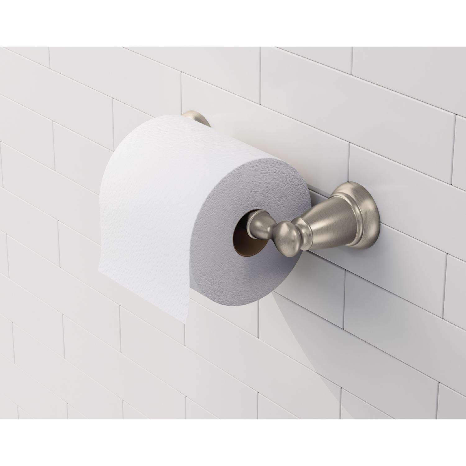 Moen Banbury Brushed Nickel Toilet Paper Holder