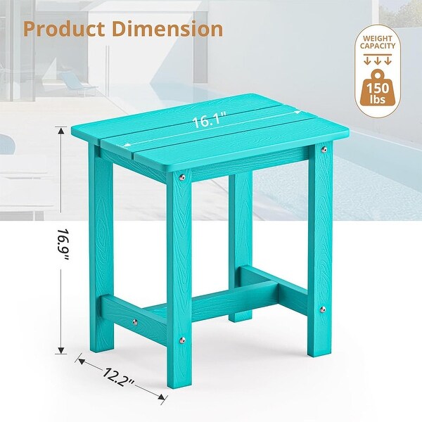 Outdoor Side Table，HDPS Small Outdoor Table