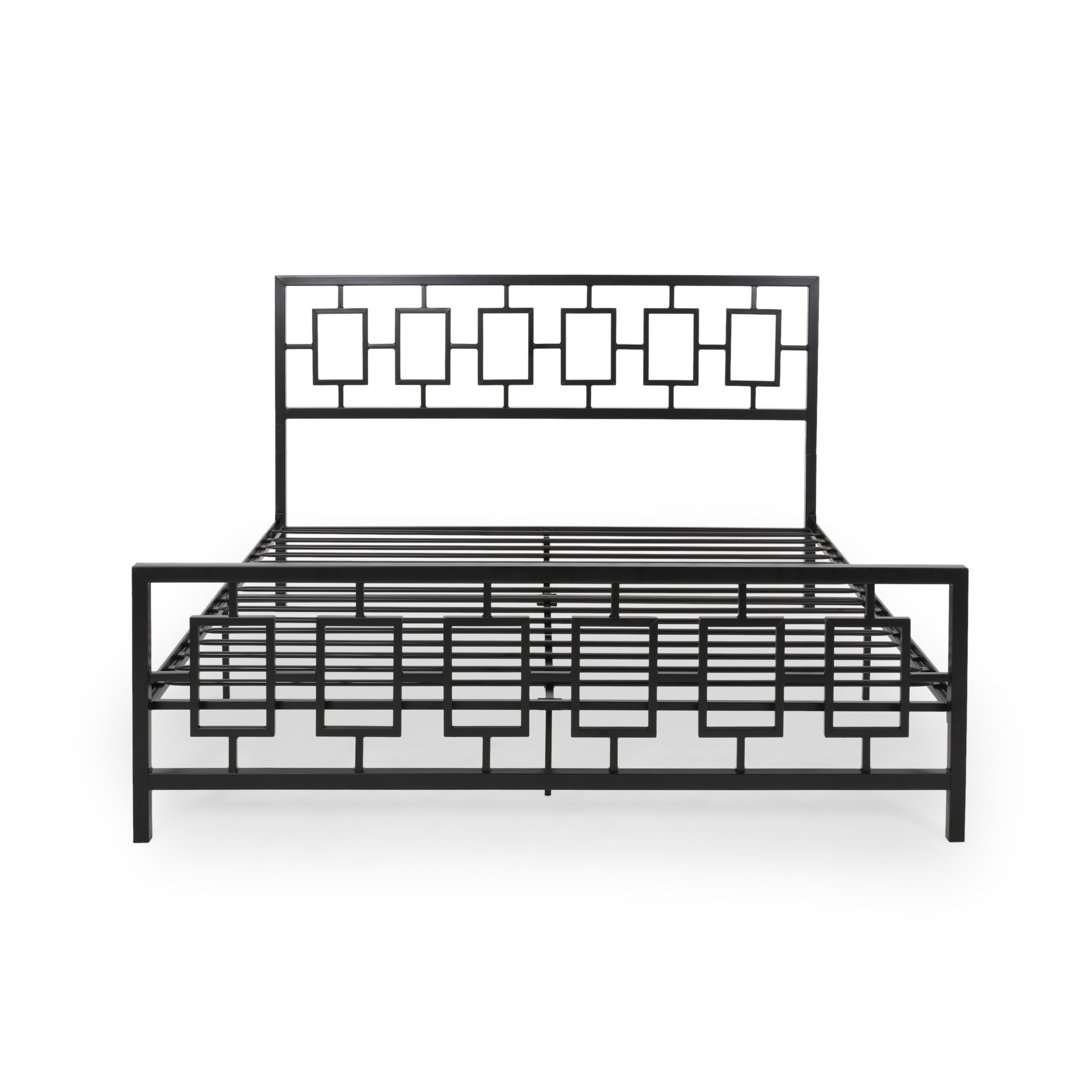 Dawn Modern Iron King Bed Frame