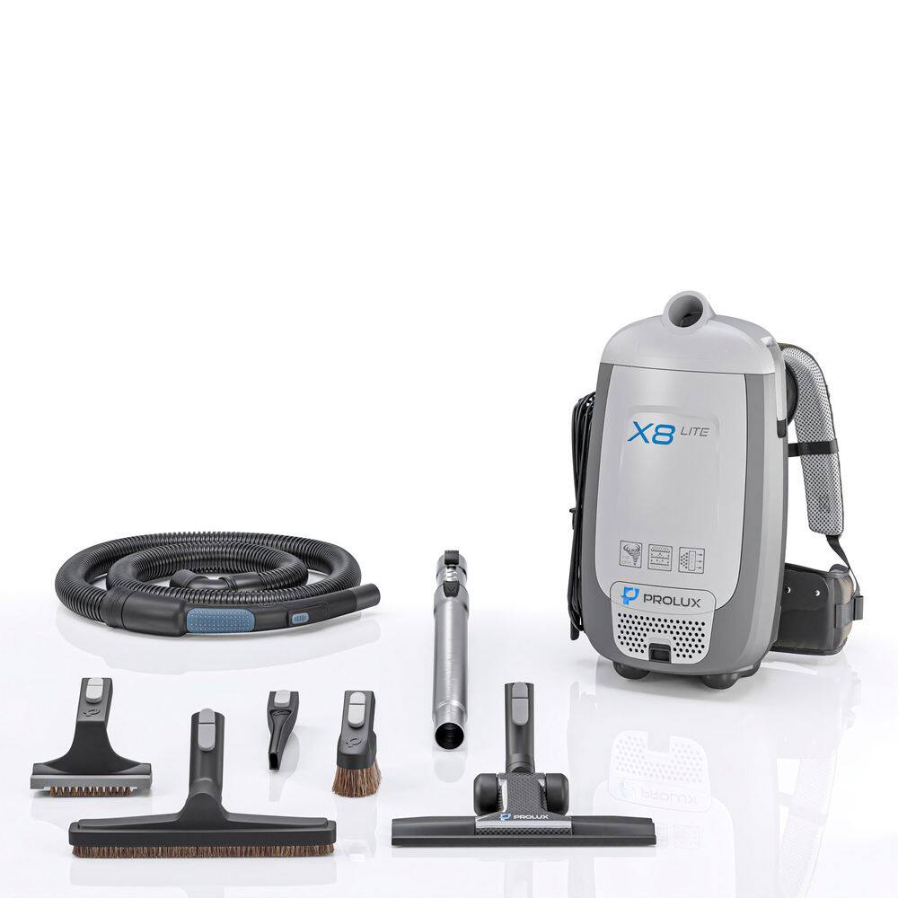 Prolux X8 Lite HEPA Backpack Vacuum wPremium Tool Kit x8lite