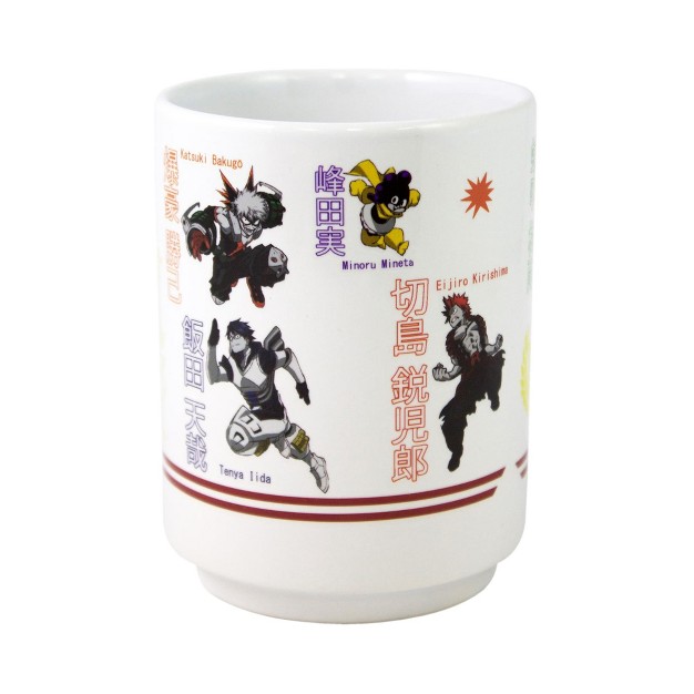 Just Funky My Hero Academia Characters 11oz Ceramic Coffee Mug