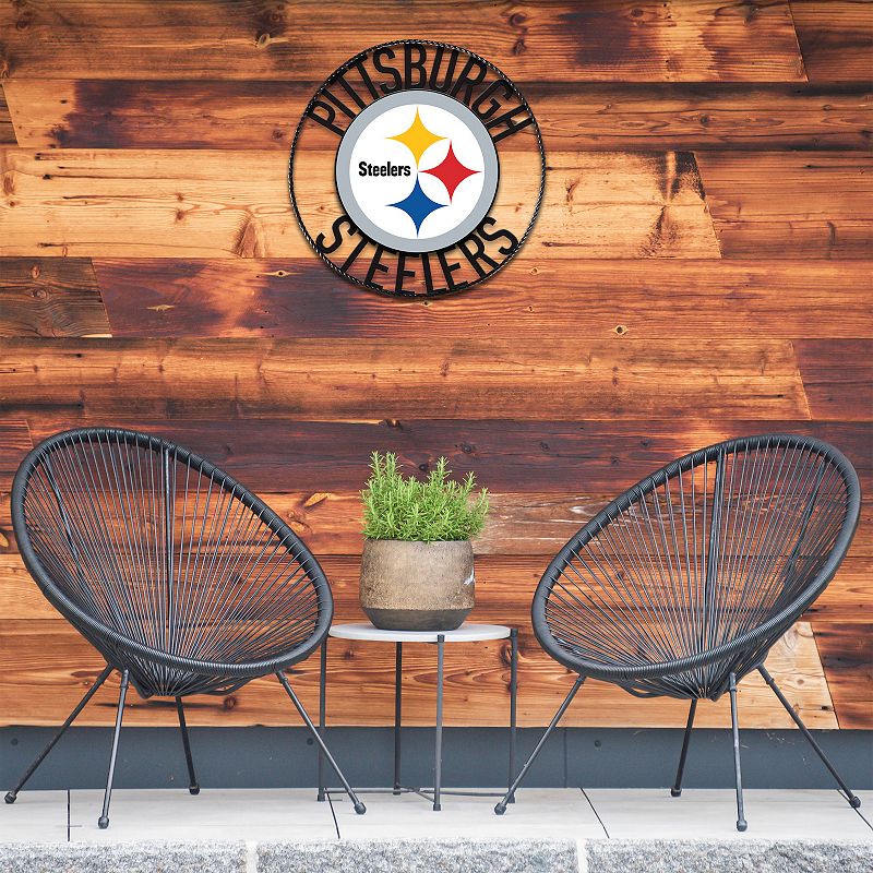 Pittsburgh Steelers Wrought Iron Wall Art