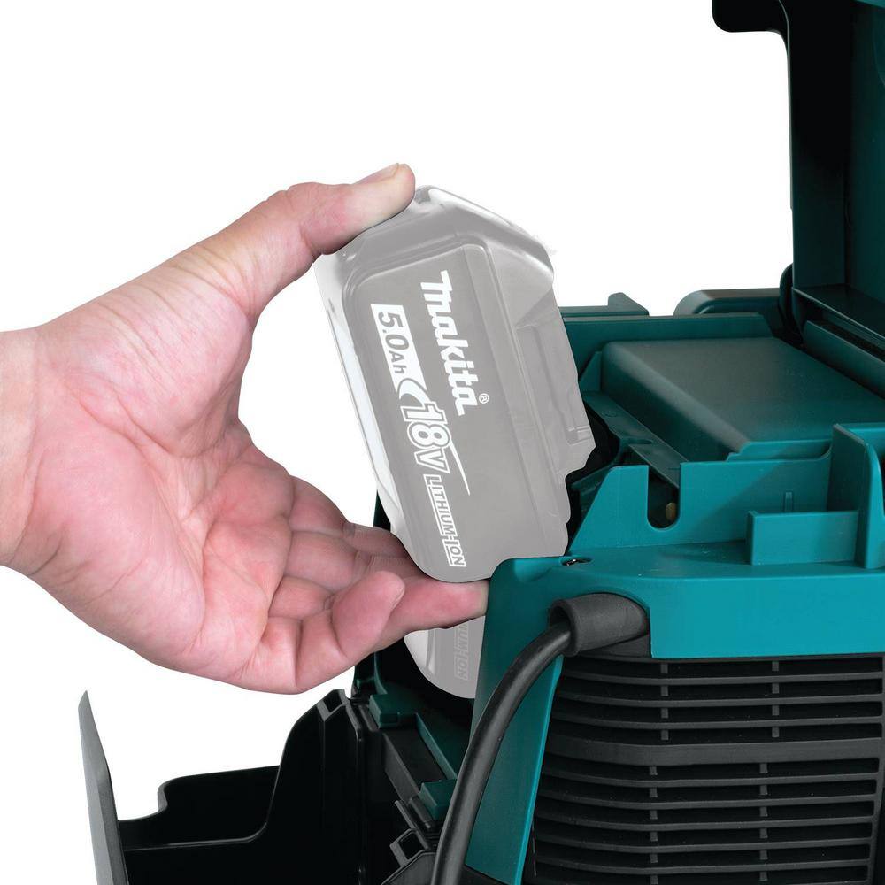 Makita 18V X2 LXT Lithium-Ion (36V) CordlessCorded 4 Gal. HEPA Filter Dry Dust ExtractorVacuum (Tool-Only) XCV13Z