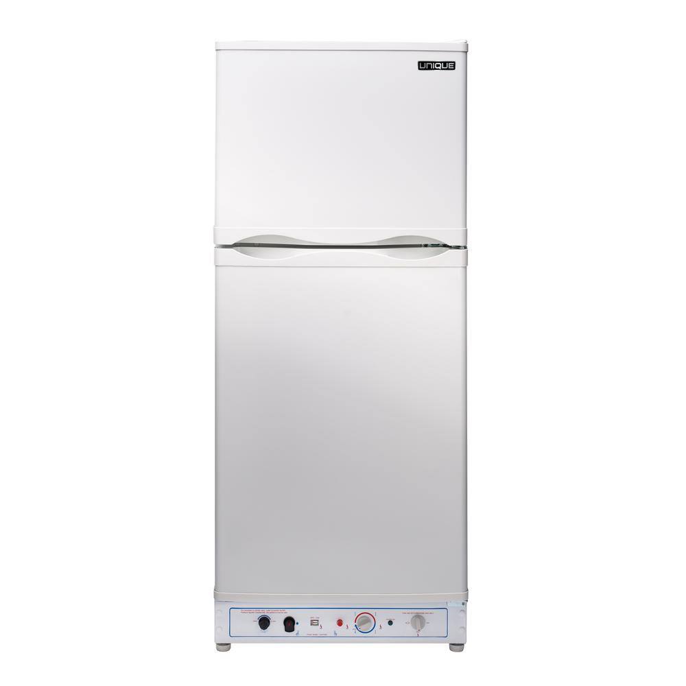 Unique Appliances Off-Grid 23.8 in. 6 cu. ft. Propane Top Freezer Refrigerator in White UGP-6C SM W