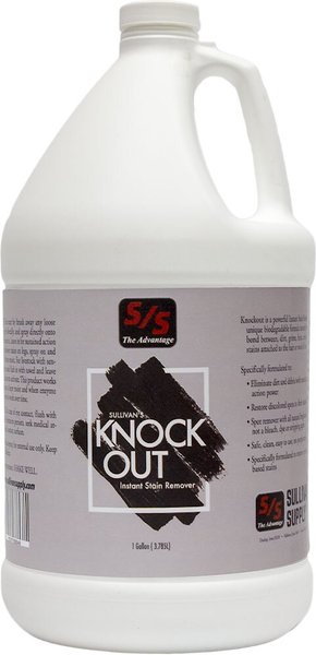 Sullivan Supply Knock Out Instant Farm Animal Stain Remover ，1-gal