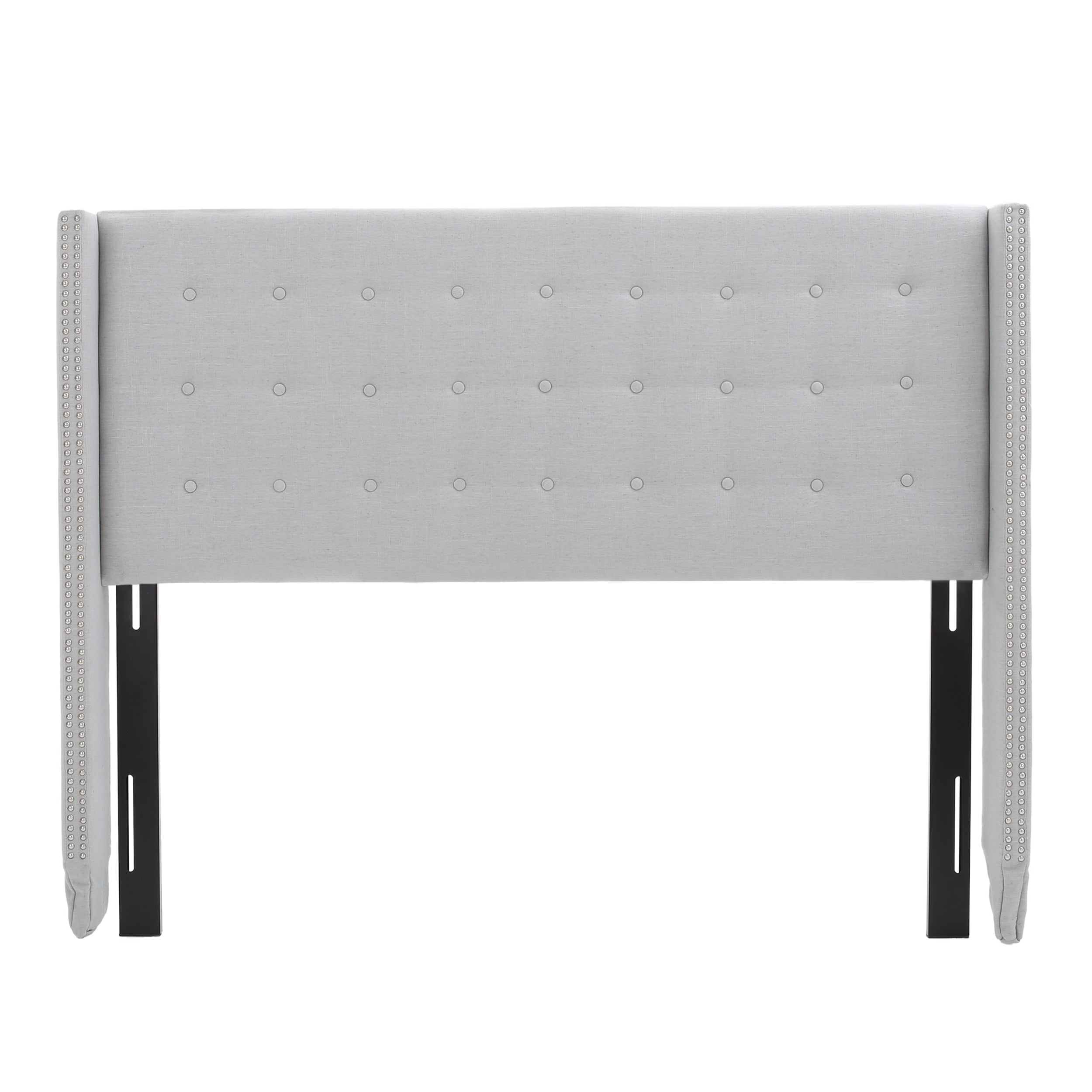 Josephine Contemporary Upholstered Queen Headboard w/ Button Tufting