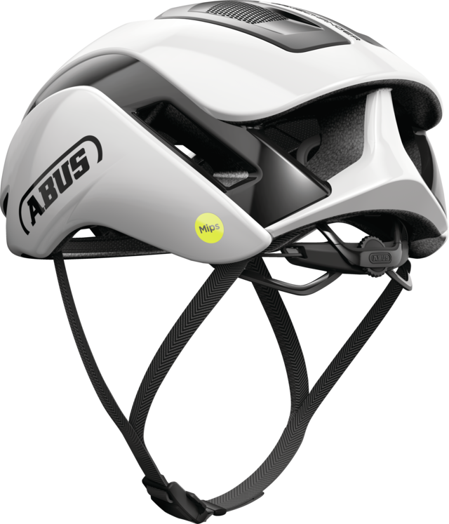 Abus Gamechanger 2.0 MIPS Road Helmet - Shiny White
