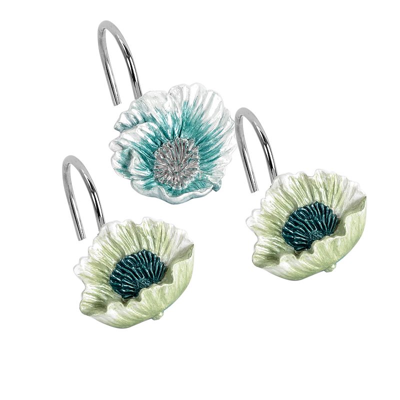 Popular Bath Poppy Fields Shower Curtain Hooks