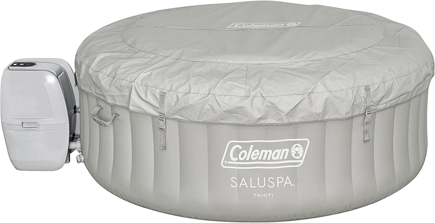 Coleman SaluSpa Tahiti Inflatable Hot Tub Spa, 2-4 Person AirJet Spa