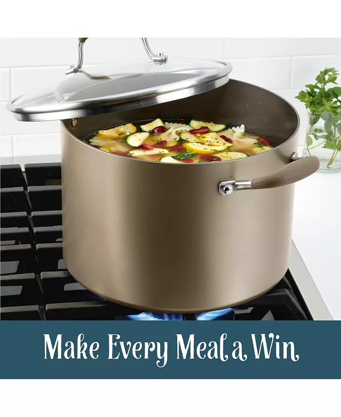 Anolon Advanced Home Hard-Anodized Nonstick 10-Qt. Wide Stockpot