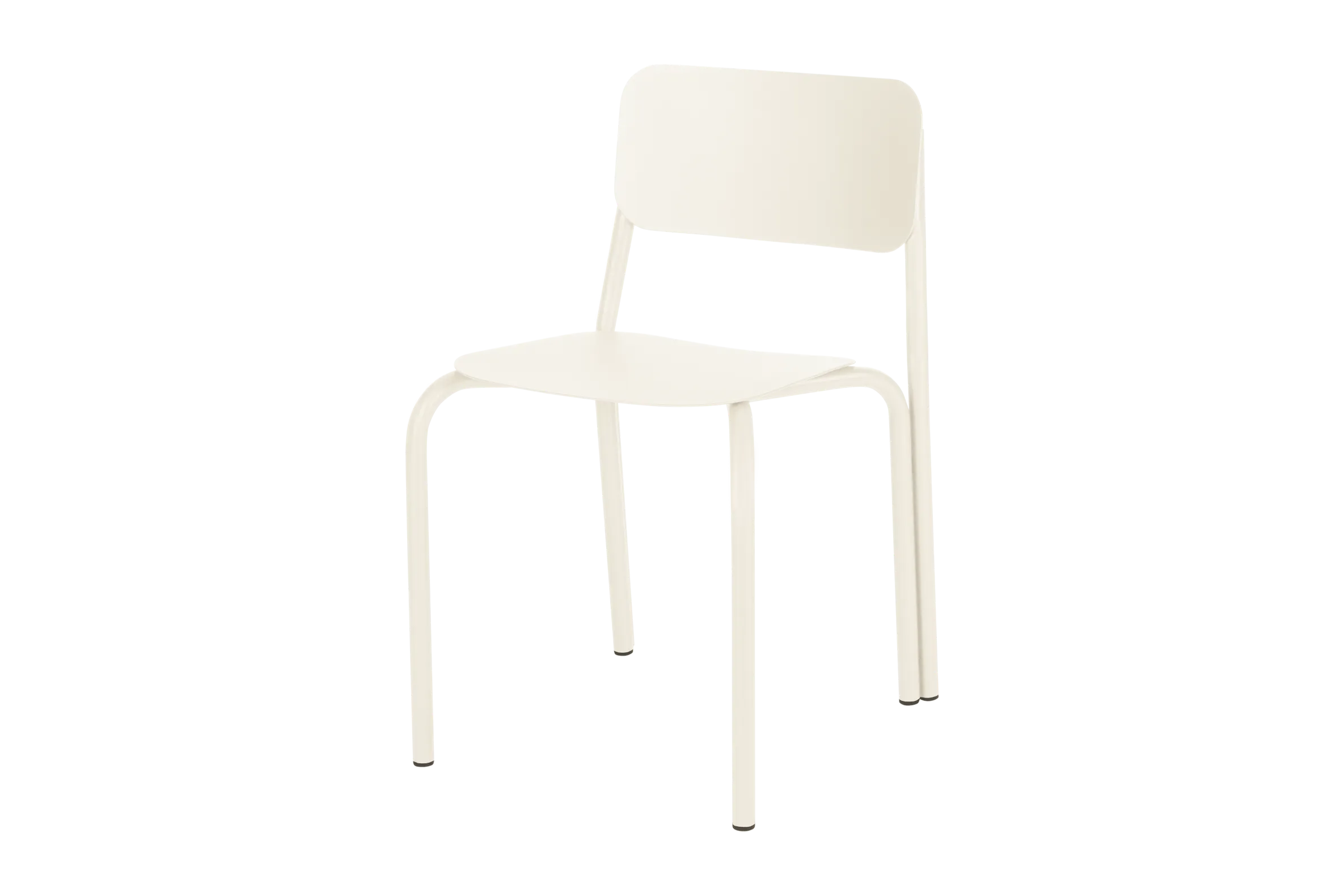 Beige Contoured Chair – Simple, Smooth Design for Effortless Elegance