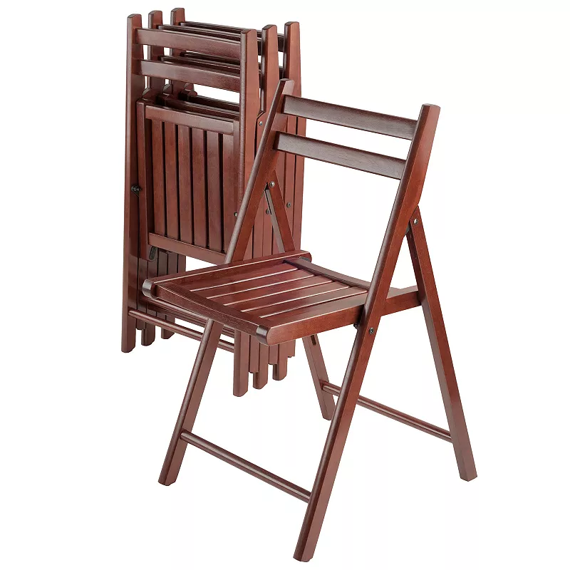 Winsome Robin Folding Chair 4-piece Set