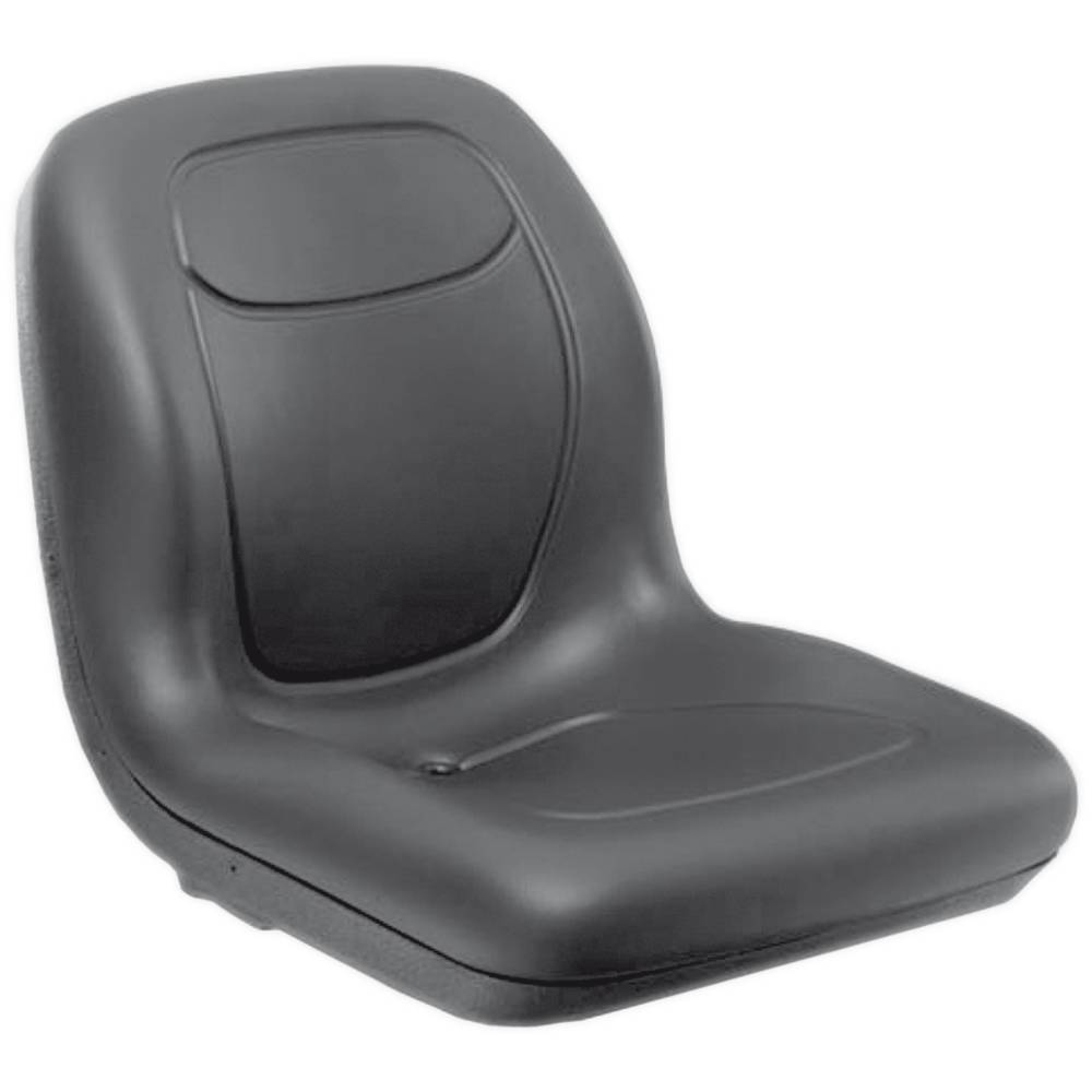 Stens 420-360 High Back Seat， Replaces Genie: 123137， John Deere: VG12160， Simplicity: 1731999， 1731999SM， Waterproof Vinyl， 18-5/8 x 18-3/4 x 22， Black