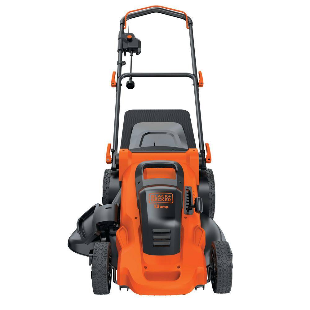 BLACK+DECKER 20 in. 13 AMP Corded Electric Walk Behind Push Lawn Mower MM2000