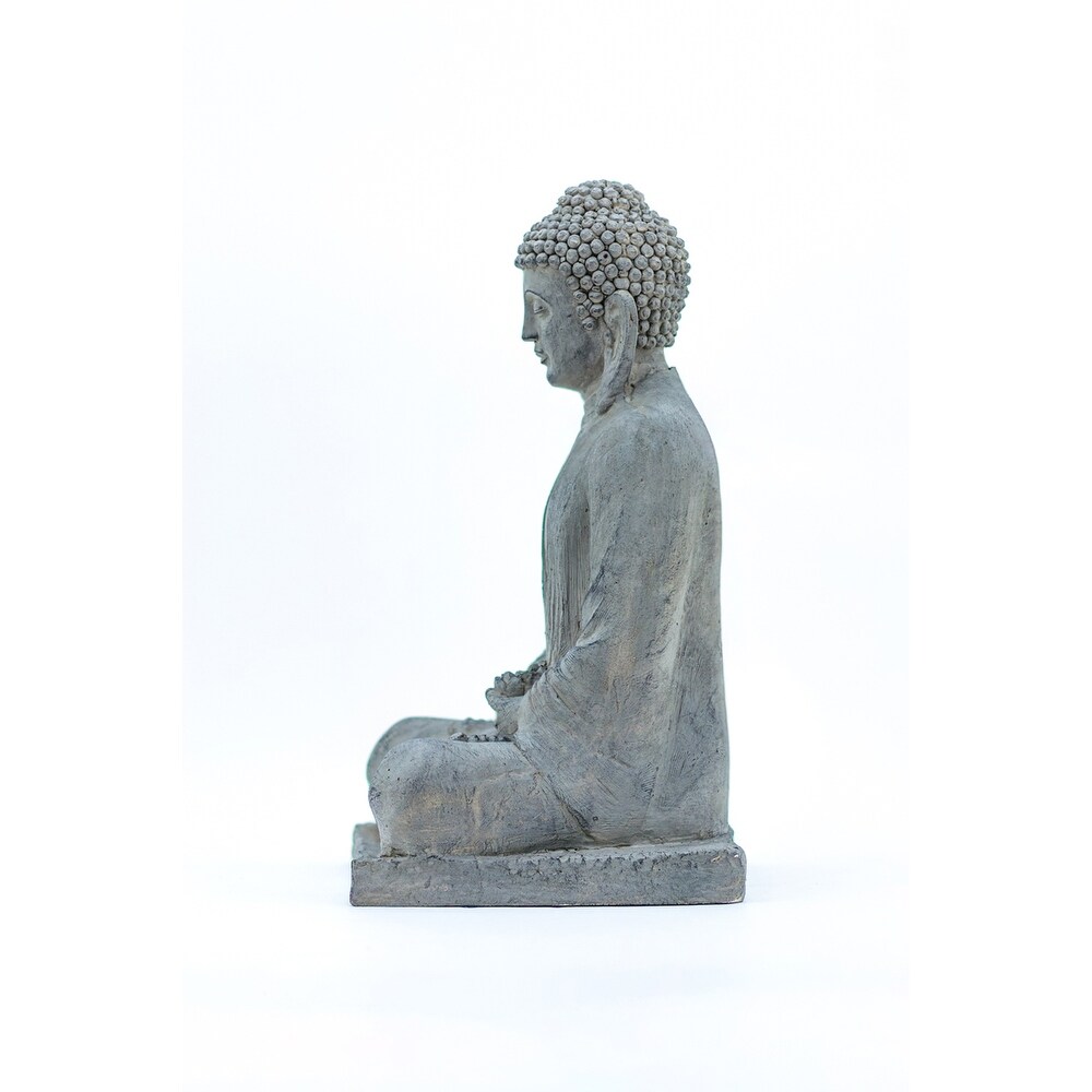 Meditating Buddha Statue   18In High