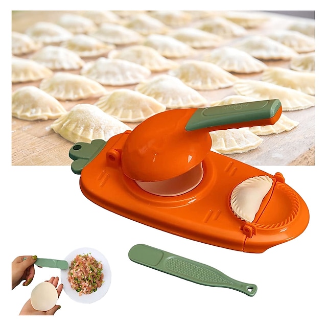 2 In 1 Dumpling Maker multi-function press foreskin press dumpling integrated kitchen manual pressure dumpling