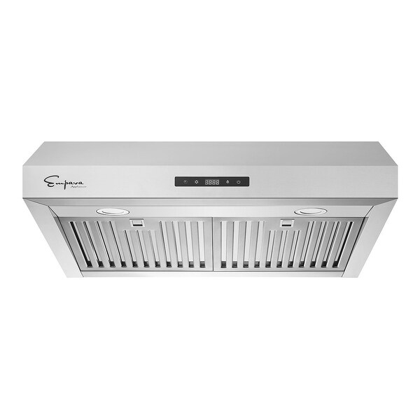 30 in. Kitchen 400 CFM Ducted Under Cabinet Range Hood - Automatic Shut-Down Delay - 30