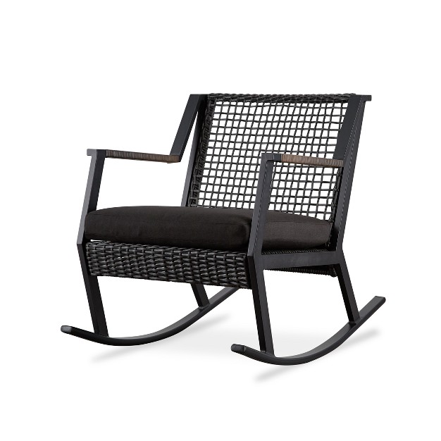 Calvin Rocker Set Of 2 Black Real Flame