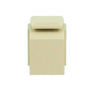 Leviton QuickPort Blank Inserts Ivory (10-Pack) 41084-BI