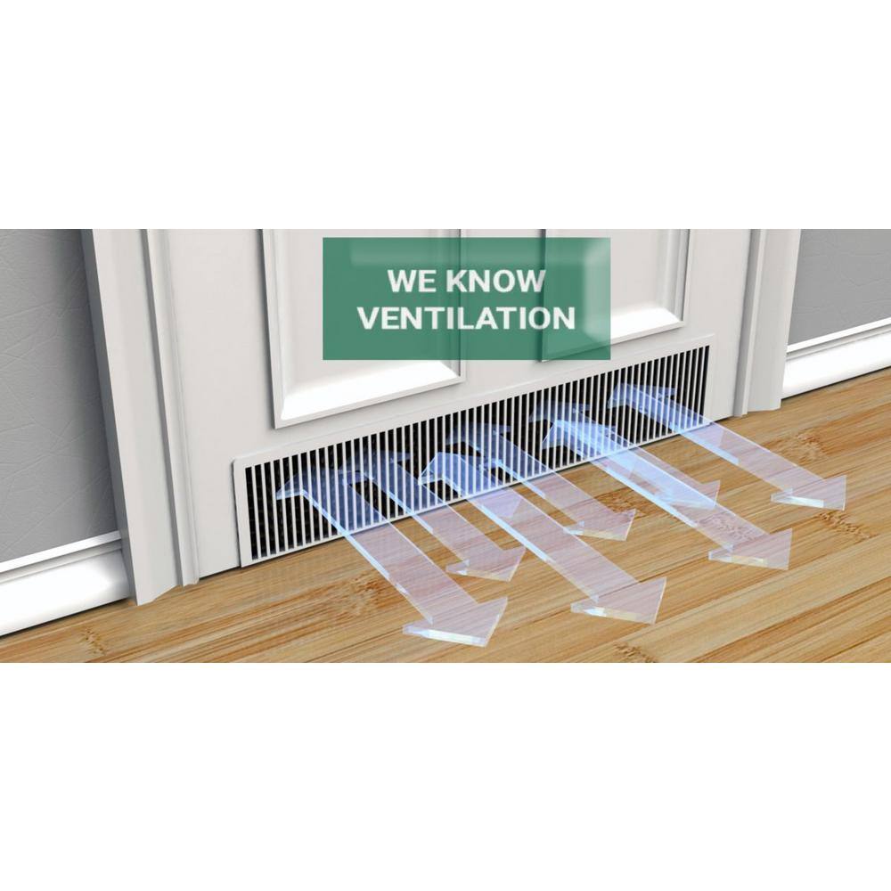 Tamarack 4-18 in. to 6 in. x 24-18 in. Perfect Balance In Door Return Air Pathway Register (3-Pack) TTi-RAP-D3