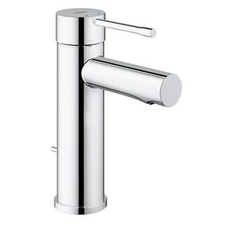 GROHE Essence New Single Hole Single-Handle 1.2 GPM Bathroom Faucet in StarLight Chrome 3221600A