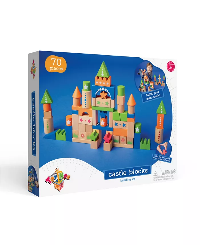 Geoffreys Toy Box Castle 70 Pieces Blocks Building Set  Created for Macys