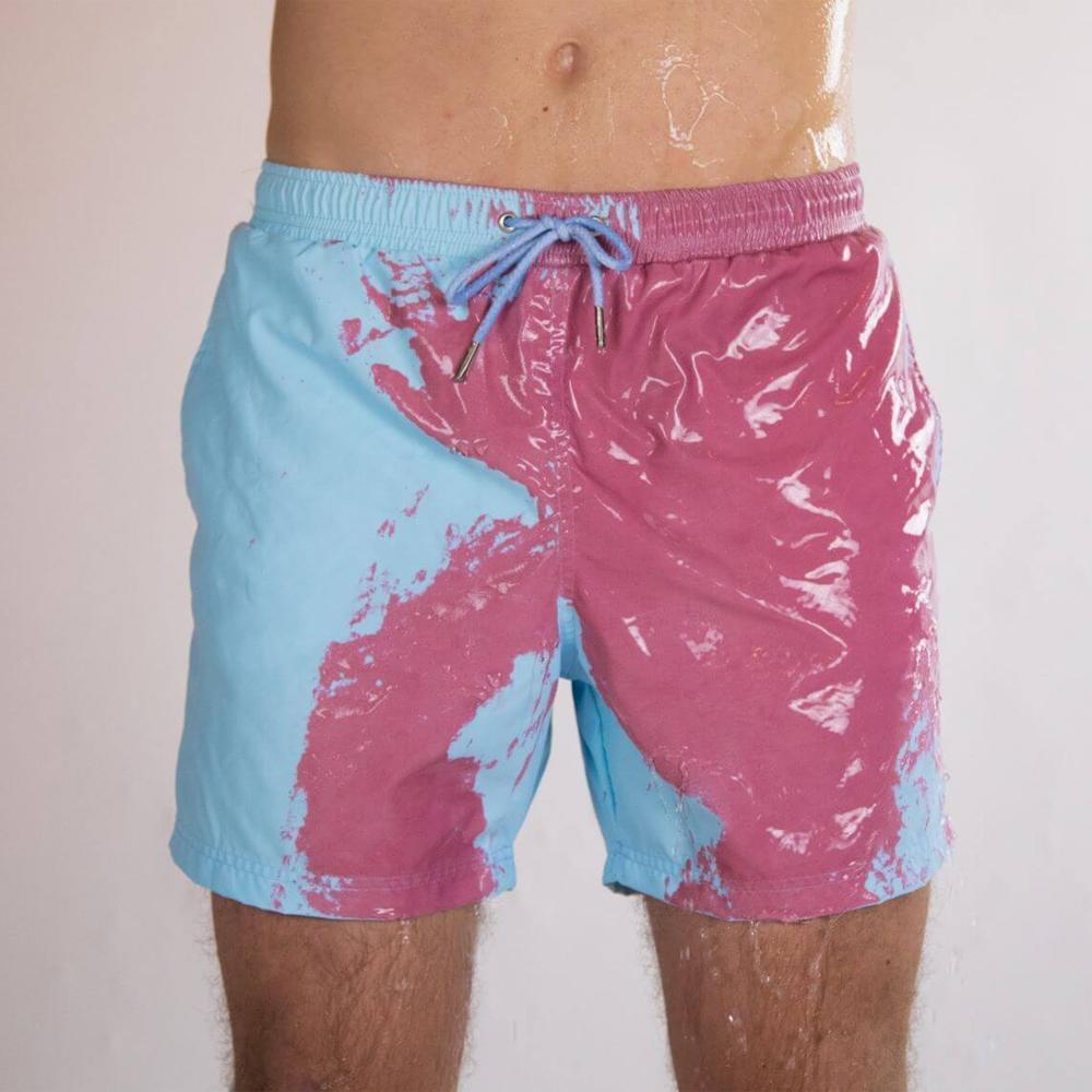 Color-Changing Beach Pants Swimming Pants