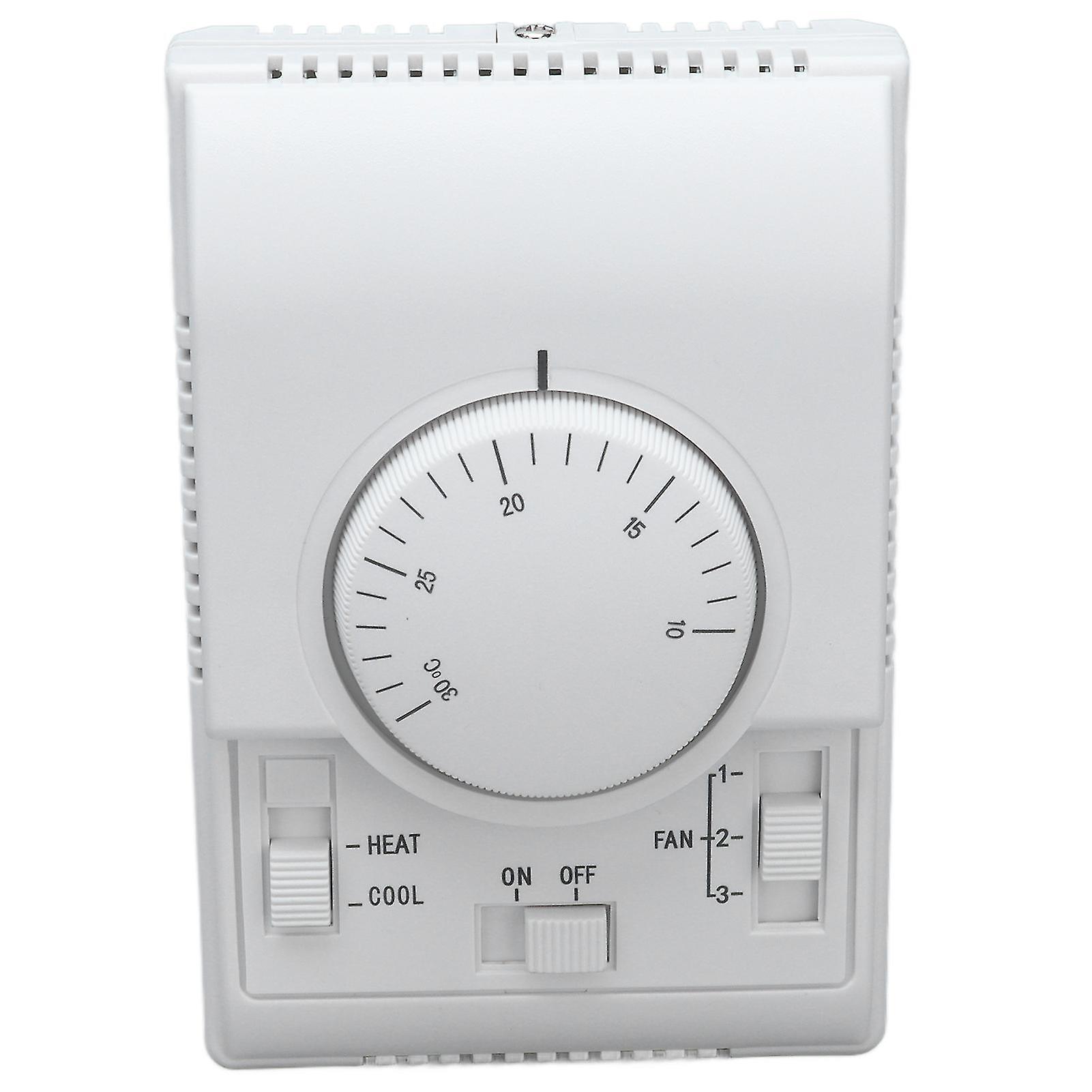 Central Air Conditioning Thermostat 2 Way Mechanical Control Switch Conditioner 110‑220V