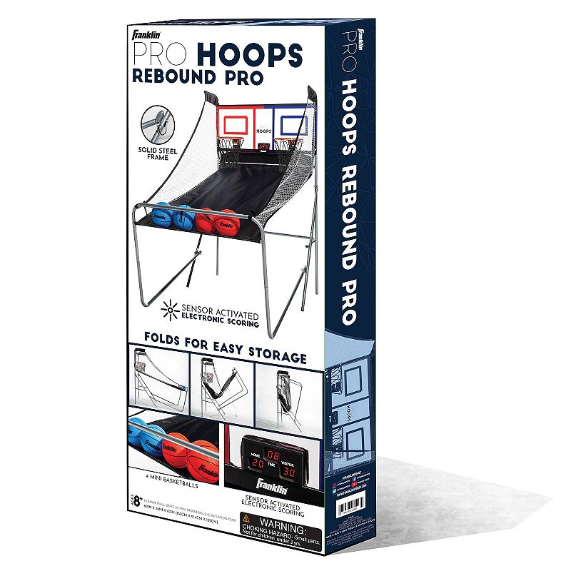 Franklin Sports Basketball Arcade Shootout Double Hoop Game