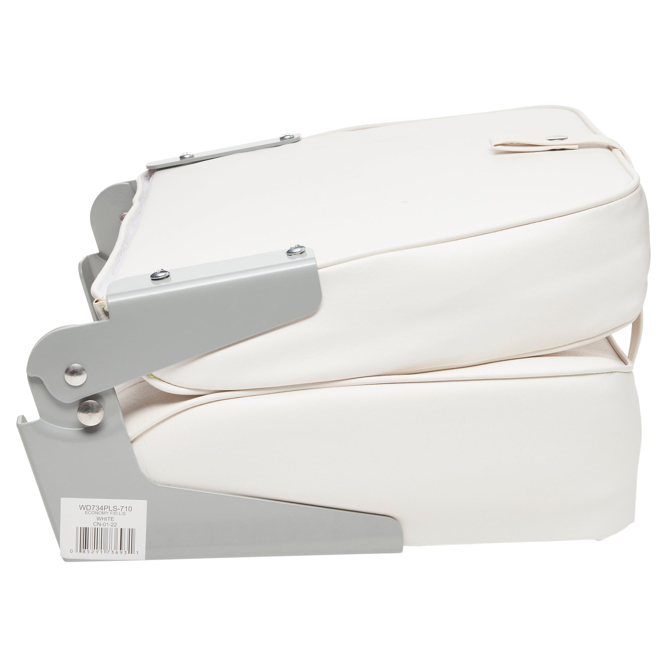 Wise 8WD734PLS-710 Low Back Boat Seat， White