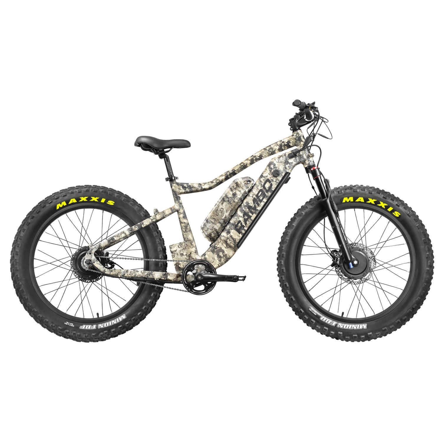 Rambo Megatron Bafang Dual 1000w x2 All Wheel Drive Fat Tire Electric Hunting Bike