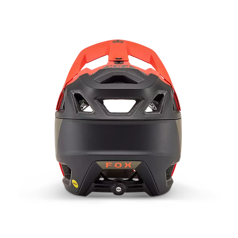 Fox Racing Proframe RS Full Face Helmet - NUF - Orange Flame
