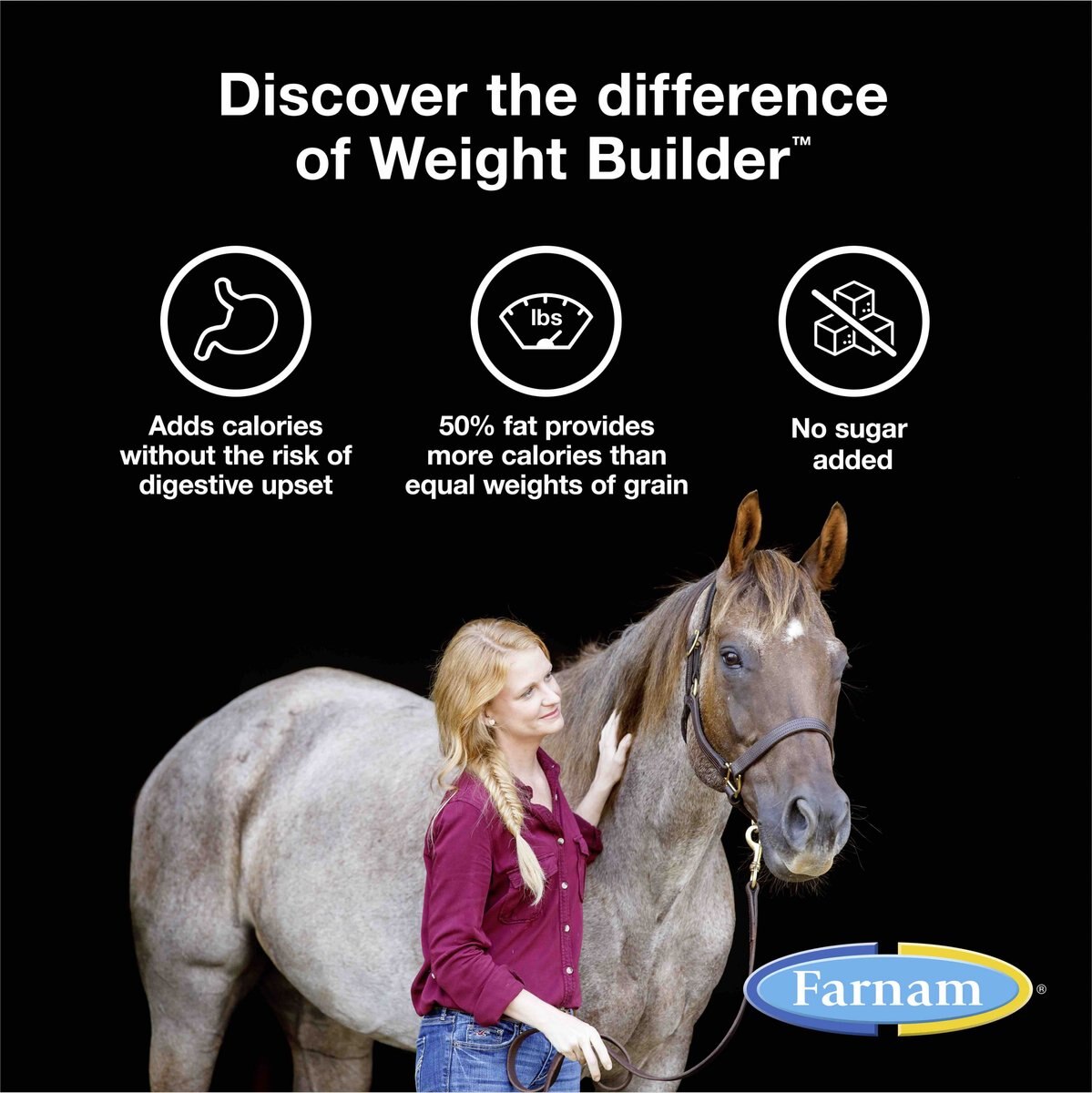 Farnam Weight Builder Powder Horse Supplement