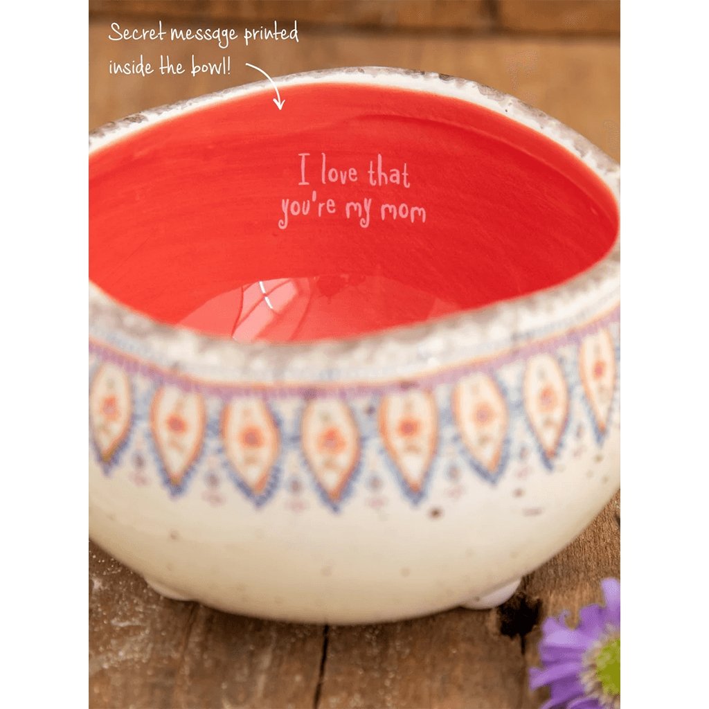 Natural Life  Artisan Secret Message Soy Candle - I Love Mom