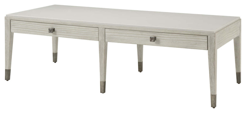 Coastal Style Cocktail Table   Farmhouse   Coffee Tables   by English Georgian America  Houzz