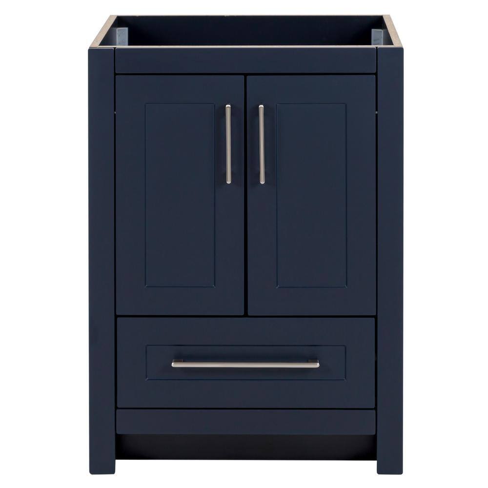 Home Decorators Collection Craye 24 in. W x 21.6 in. D x 34 in. H Bath Vanity Cabinet without Top in Deep Blue CY24-DB