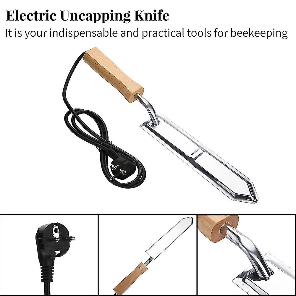 Electric Uncapping Knife Honey Cutter Scraper Bee Extractor Beekeeping Tools EU Plug 110-240V